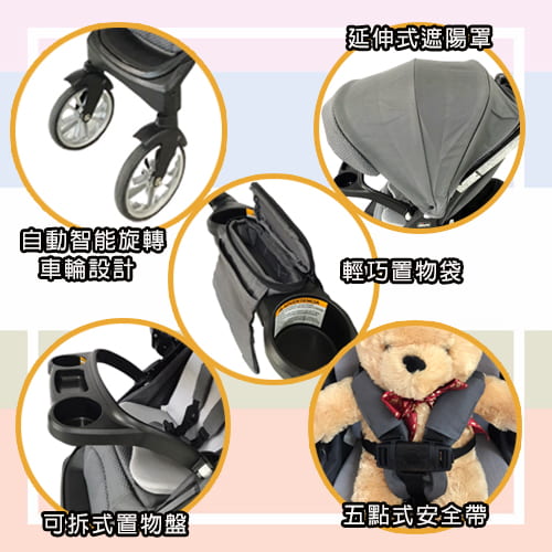 【Chicco】Bravo極致完美手推車限定版(尊爵灰)-租推車 (6)-KpKTj.jpg